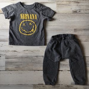 Nirvana 2 Piece Set With Quilted Pants 12 Months